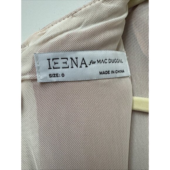 Mac Duggal Size 0 Pink 49093 Embellished Neck Trumpet Prom Formal Gown Dress - Picture 11 of 13